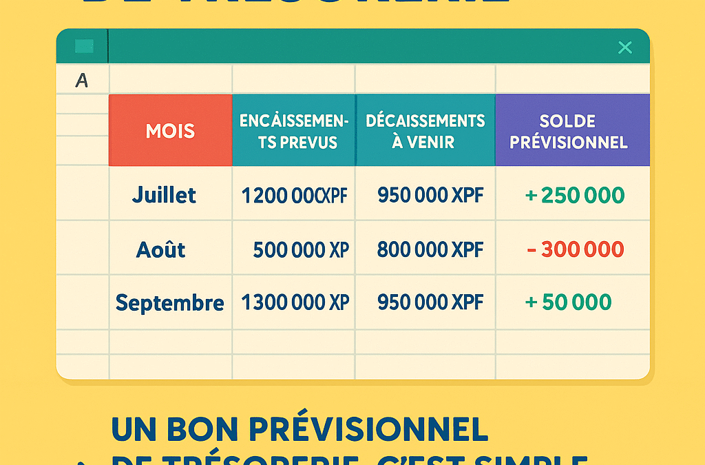 Comment faire un prévisionnel de trésorerie simple et efficace